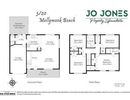 3/20 Driver Avenue, Mollymook Beach, NSW 2539, 4 Bedrooms, 3 Bathrooms, Townhouse