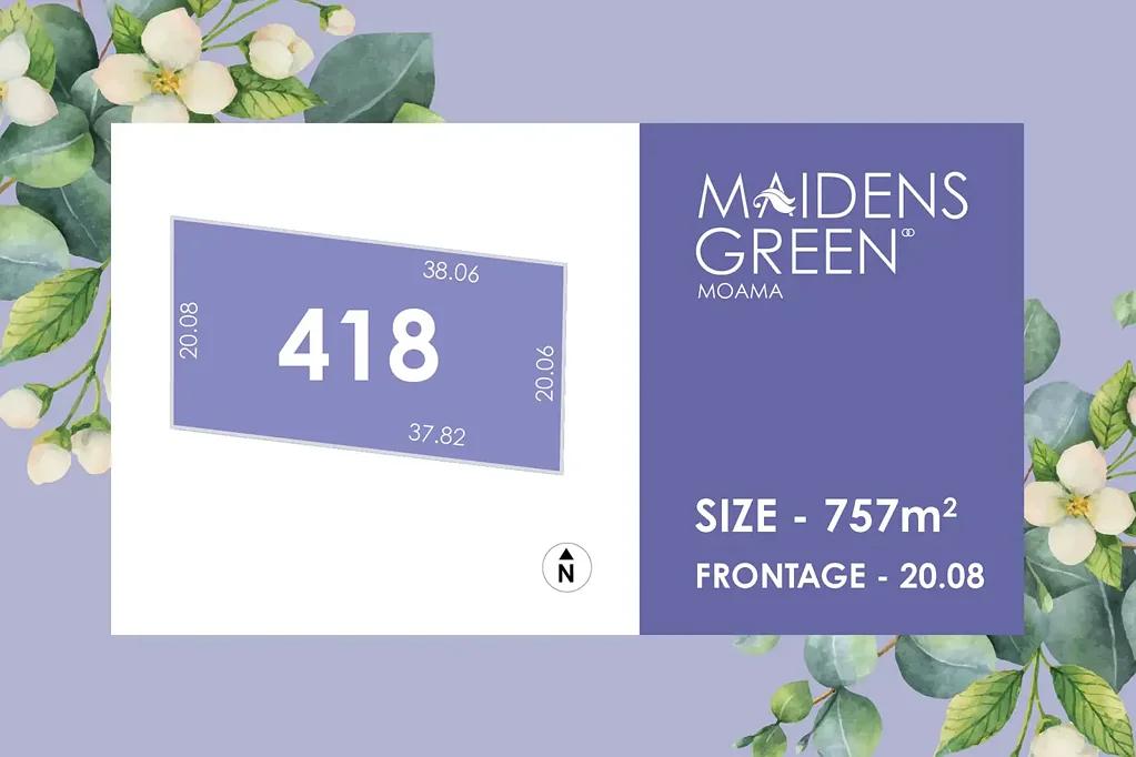 Moama Generous 757sqm titled lot in Maidens Green