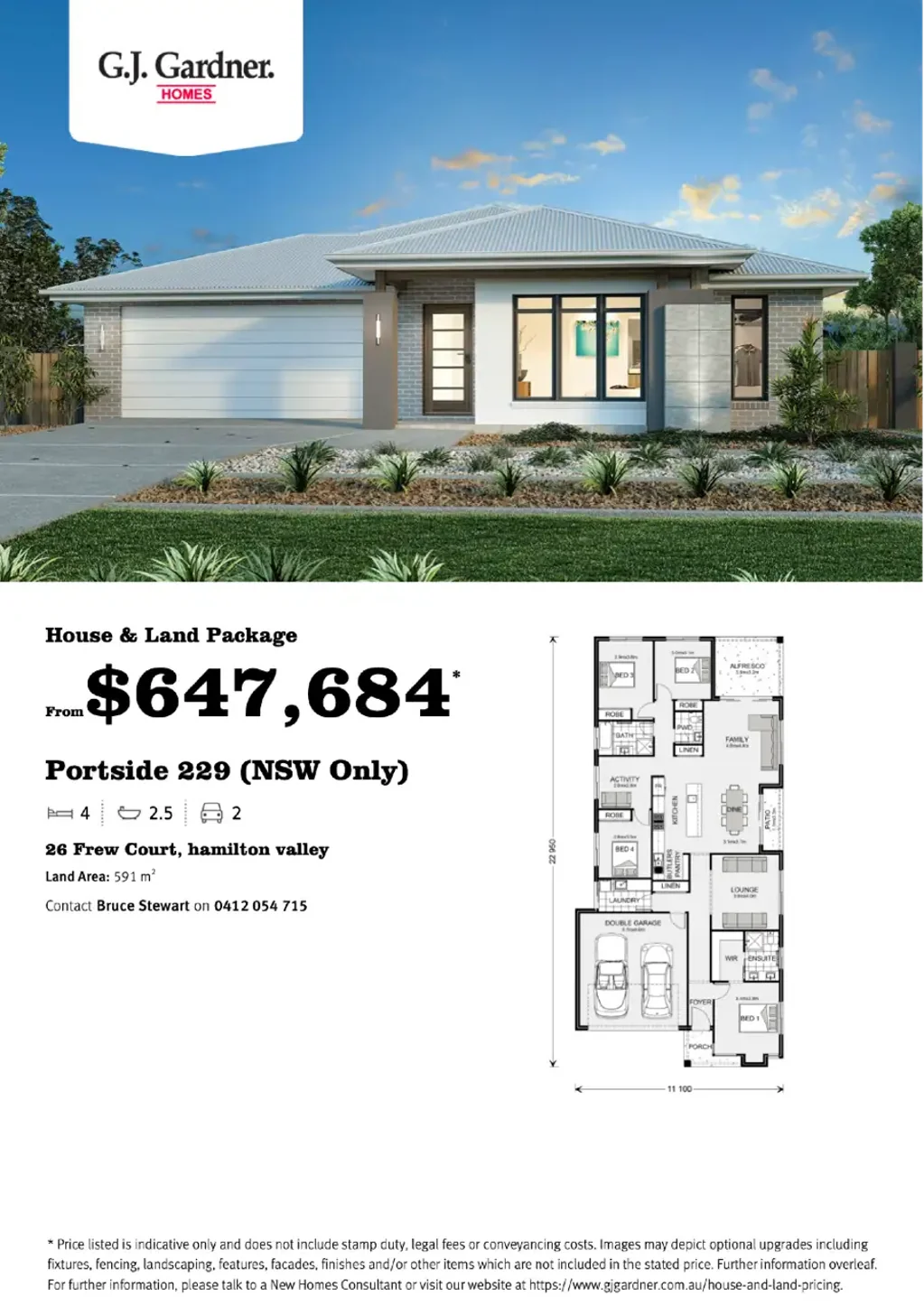 Hamilton Valley NOW TITLED!!  Lot 26 - Centaur Park Hamilton Valley