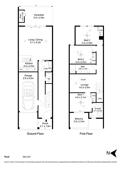 6 Winta Way, Lightsview, SA 5085, 3房, 2浴, House