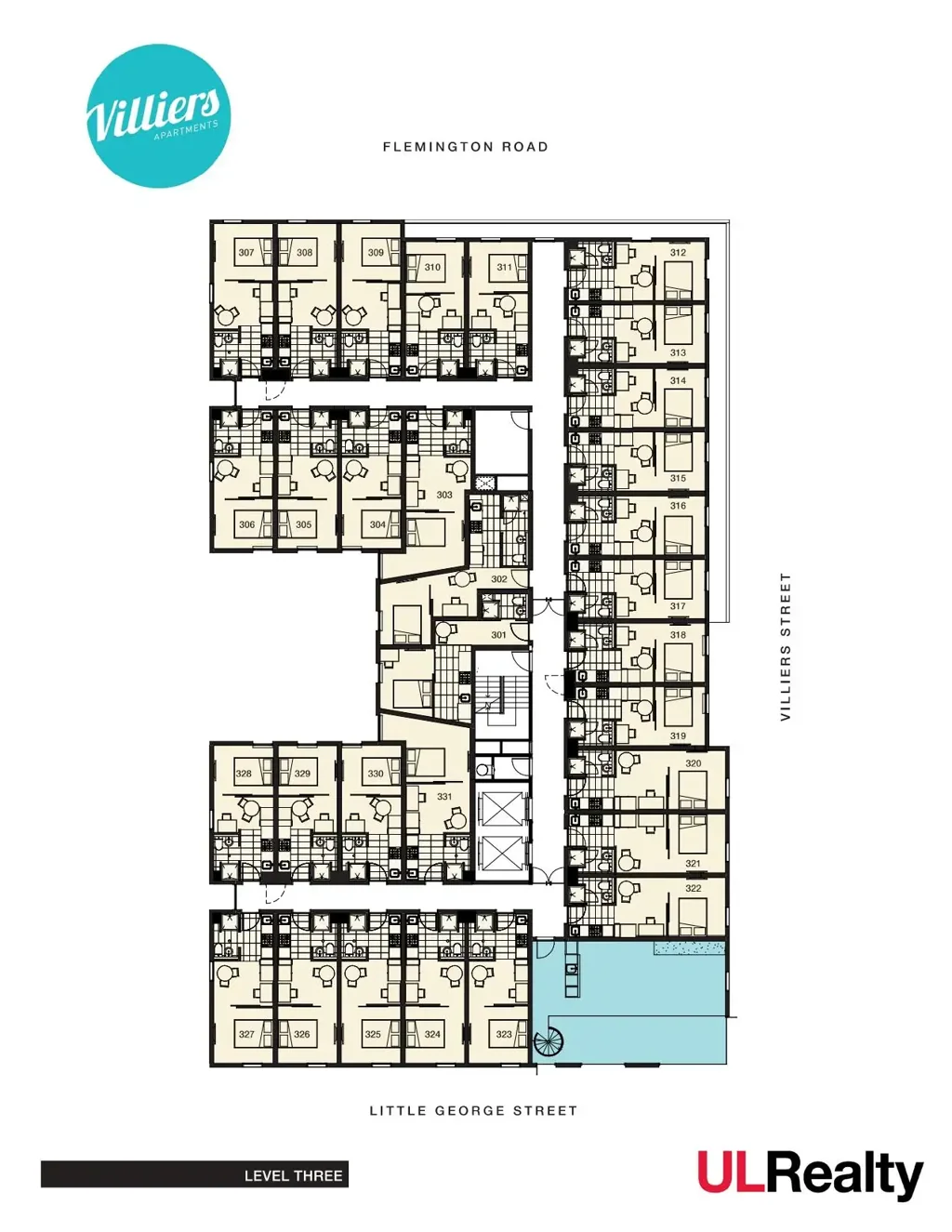 North Melbourne 1બેડરૂમ Student only investment at $158-173,000