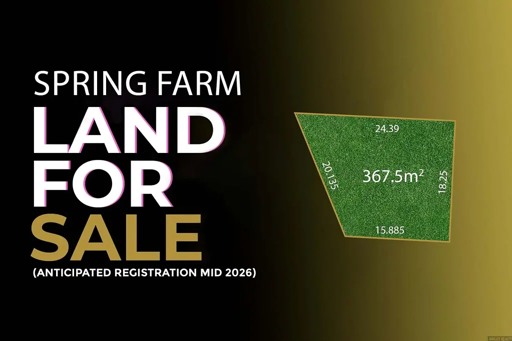 Spring Farm Exclusive Land Opportunity in Spring Farm - Registration anticipated Q3 2026
