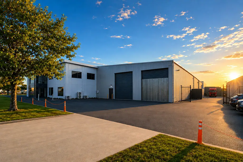 Papamoa Large Papamoa industrial facility