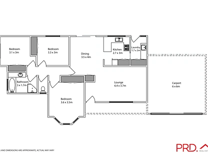Unit 7, 803-805 Irymple Avenue, Irymple, Vic Country , 3 ห้องนอน, 1 ห้องน้ำ, House