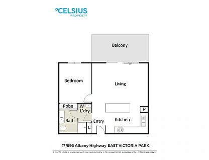 17/696 Albany Highway, East Victoria Park, South East Perth, 1 غرف, 1 حمامات, Apartment