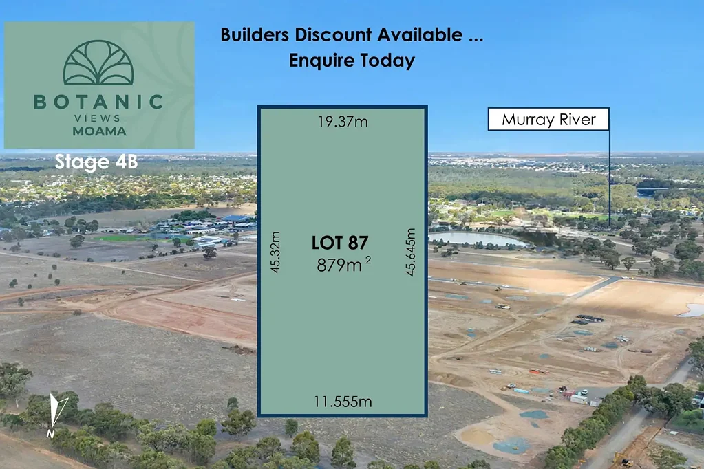 Moama Botanic Views Estate Stage 4B– Premium Residential Allotments
