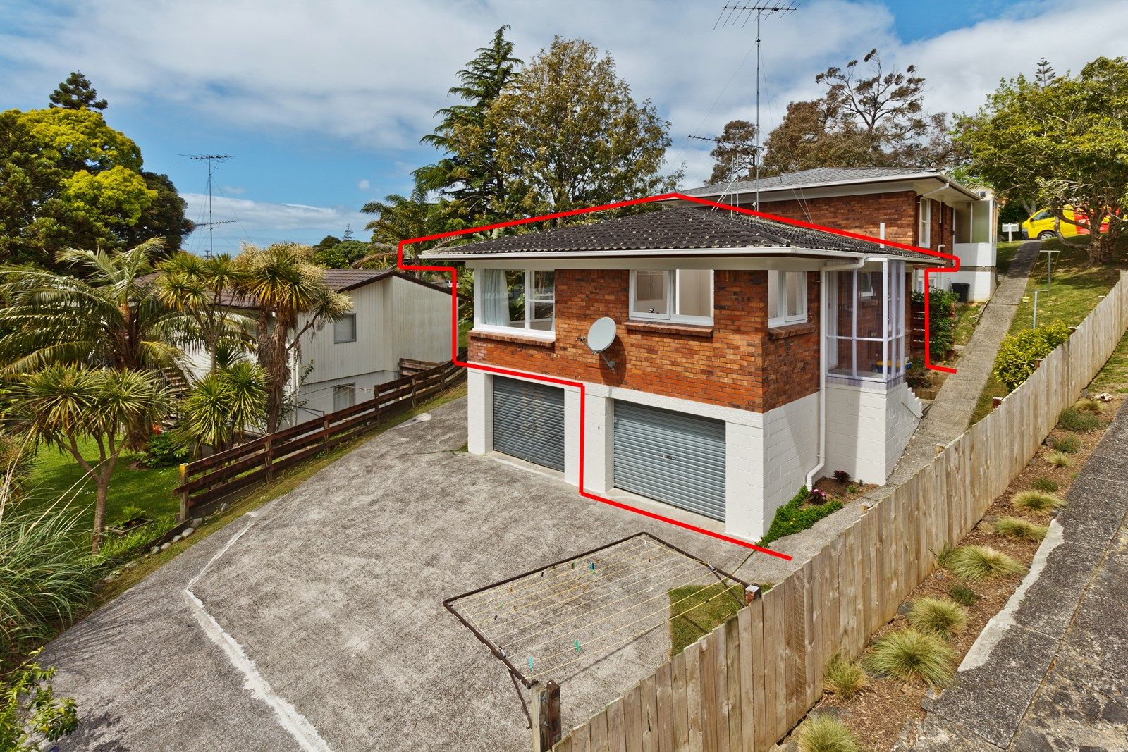 13b Ayton Drive, Totara Vale, Auckland - North Shore, 2 chambres, 1 salles de bain