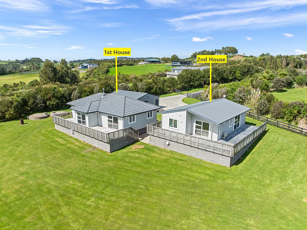 Mangawhai 5房  Live, Rent or Share - Two Homes One Title