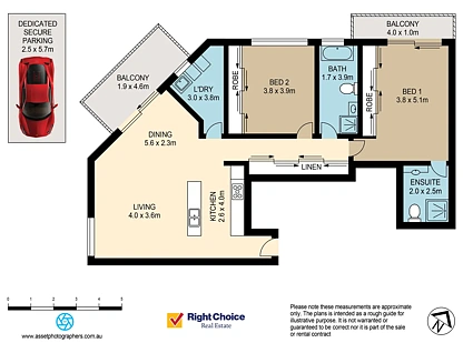7/1 Memorial Drive, Shellharbour City Centre, South Coast, 2 침실, 2 욕실, Unit