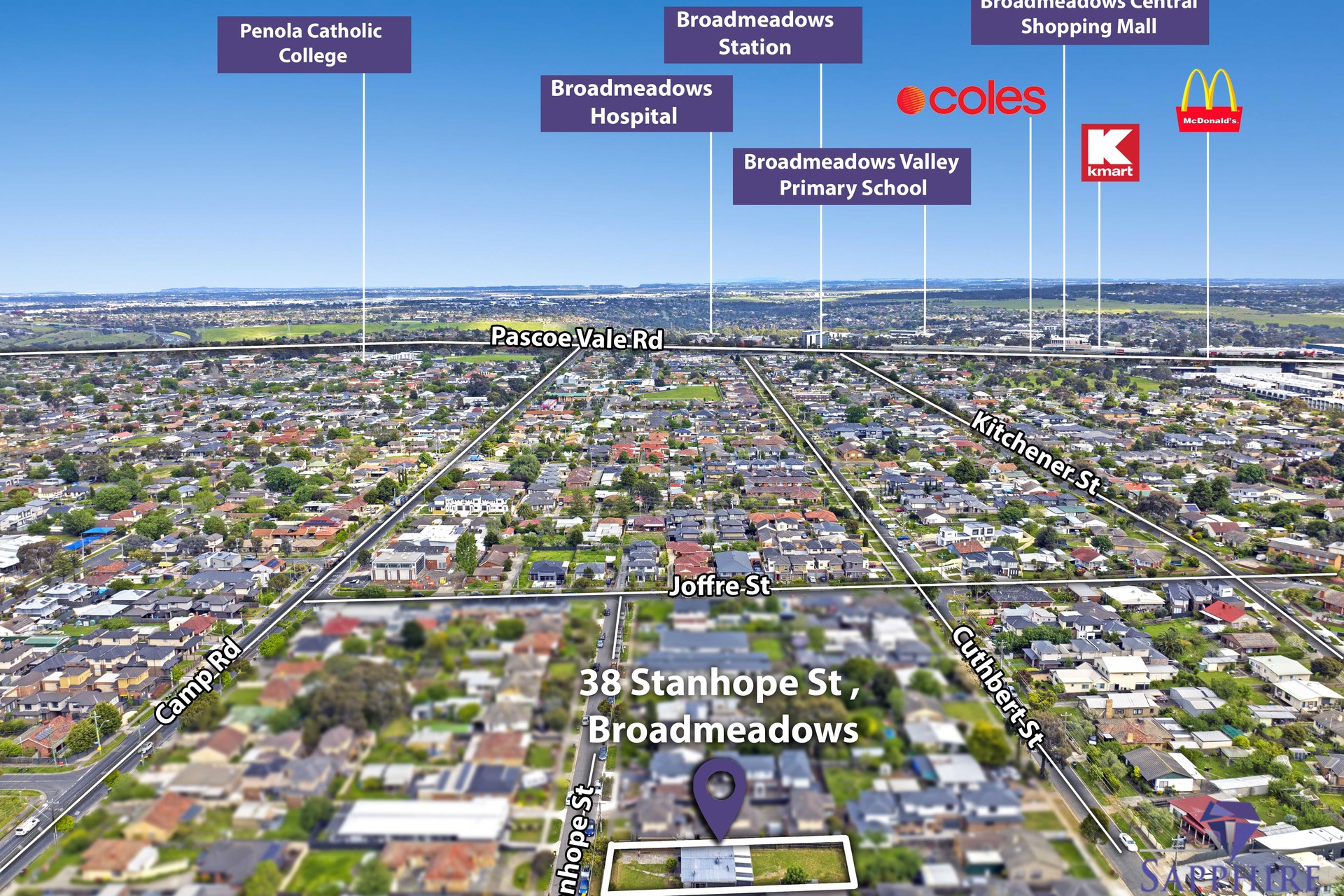 38 STANHOPE ST, BROADMEADOWS VIC 3047, 0 ห้องนอน, 0 ห้องน้ำ, House