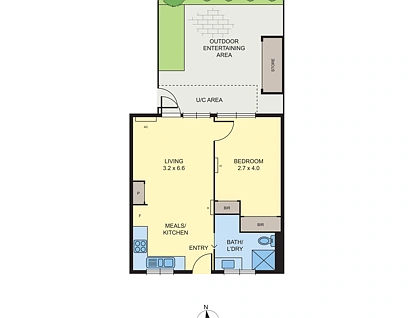 2/55 Wellington Street, Flemington, Melbourne CBD, 1 ਕਮਰੇ, 1 ਬਾਥਰੂਮ, Apartment