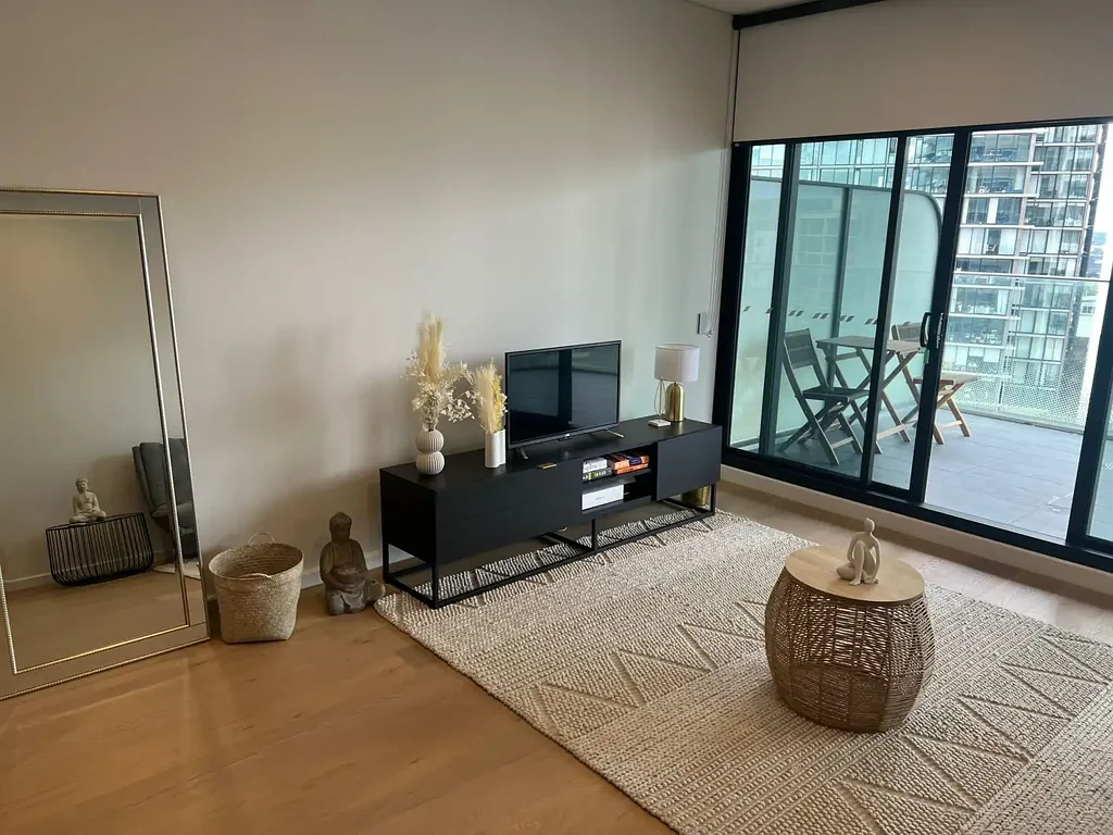 Fully furnished one bedroom with a spacious layout invites a luxurious resort-style lifestyle