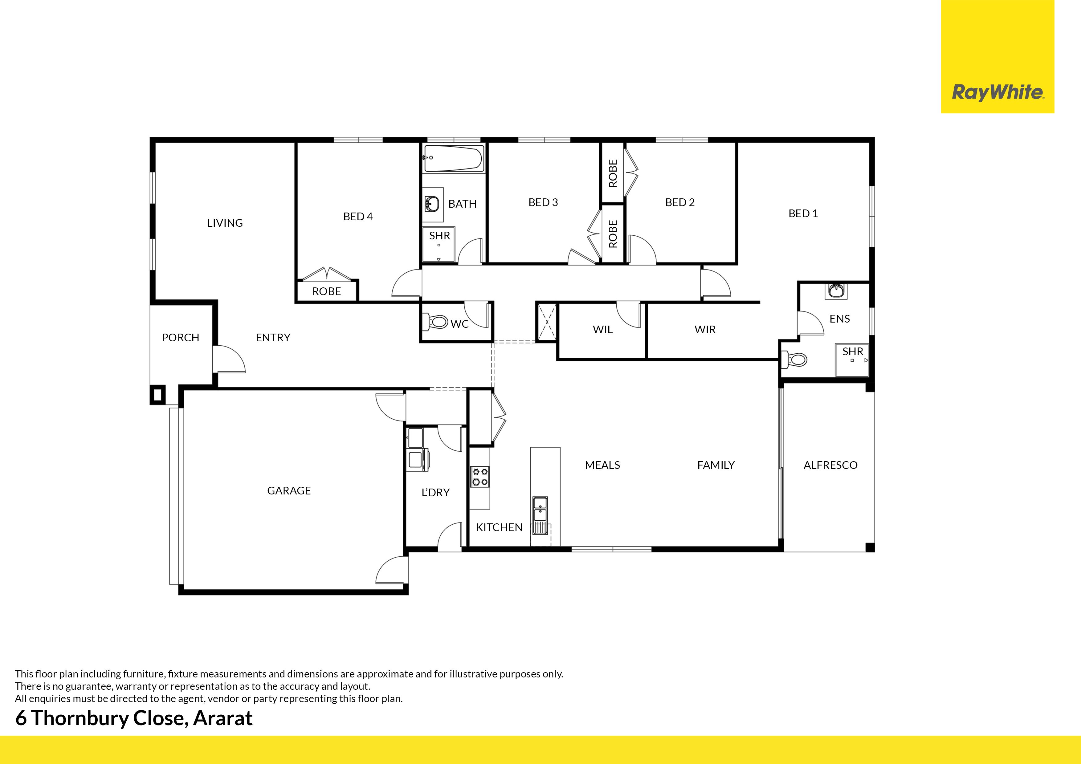 6 THORNBURY CL, ARARAT VIC 3377, 0 chambres, 0 salles de bain, House