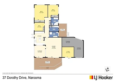 37 Dorothy Drive, Narooma, NSW 2546, 3 Schlafzimmer, 2 Badezimmer, House