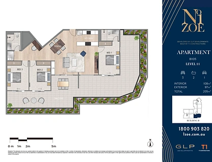 B1105 Zoe Place, Mount Druitt, Outer Western Sydney, 3 habitaciones, 2 baños, Apartment