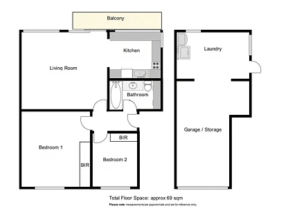 2/8 Ballawinnie Road, Lindisfarne, TAS 7015, 2 ਕਮਰੇ, 1 ਬਾਥਰੂਮ, Unit