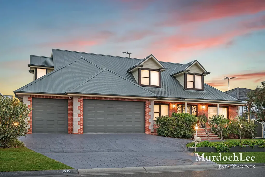 Castle Hill 5 Bedroom Custom-Built Family Sanctuary with Pool, 4-Car Garage & Premium Features