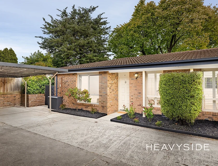 4/124 Canterbury Road, Canterbury, VIC 3126, 2 कमरे, 1 बाथरूम, Unit