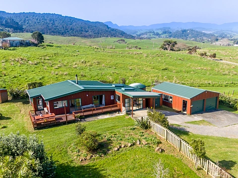 Omapere 2房  TRANQUIL COUNTRY RETREAT - OMAPERE