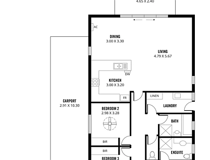 2/255B Swanport Road, Murray Bridge, South East, 3 રૂમ, 2 બાથરૂમ, House