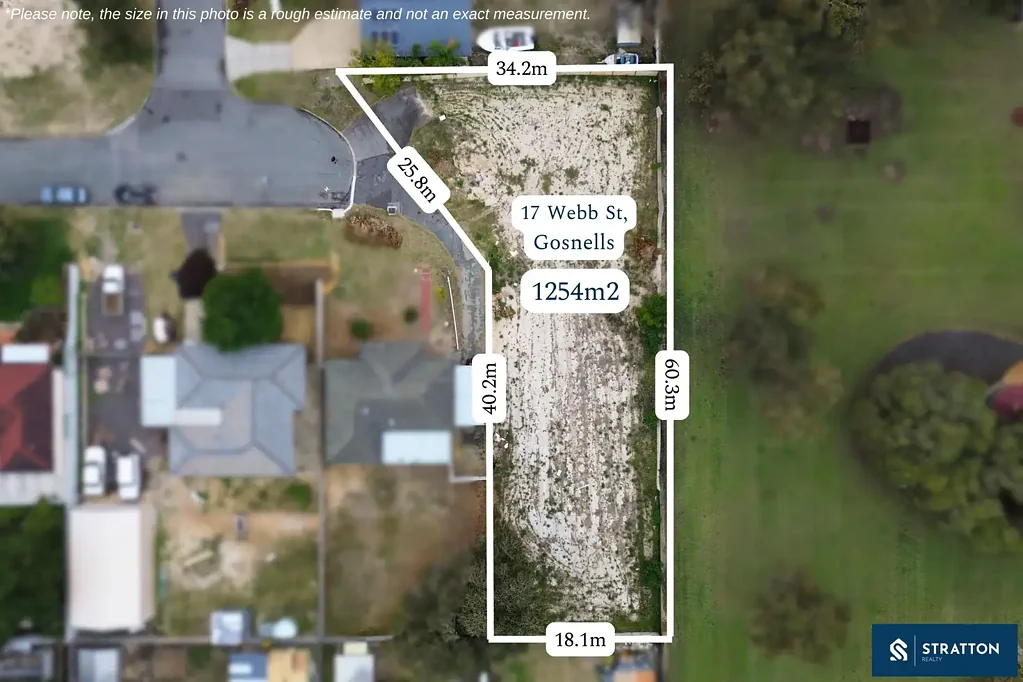 Gosnells 1,254sqm Residential Land with Subdivision Potential Overlooking Chale Street Reserve!!