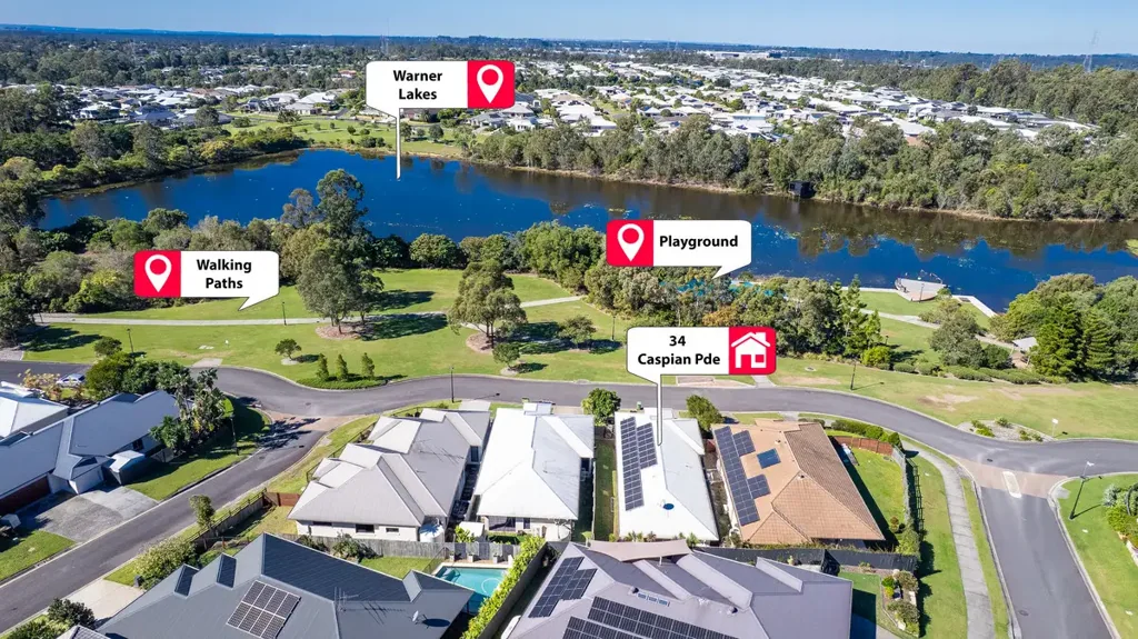 Warner 4房  醒来看见帕克兰和湖景  Wake Up to Parkland & Lake Views
