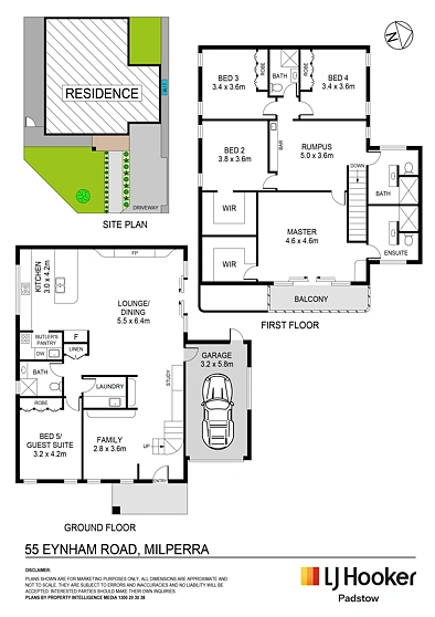 55 Eynham Road, Milperra, NSW 2214, 5房, 4浴, House