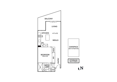 201/222 Bay Road, Sandringham, VIC 3191, 1 chambres, 1 salles de bain, Apartment