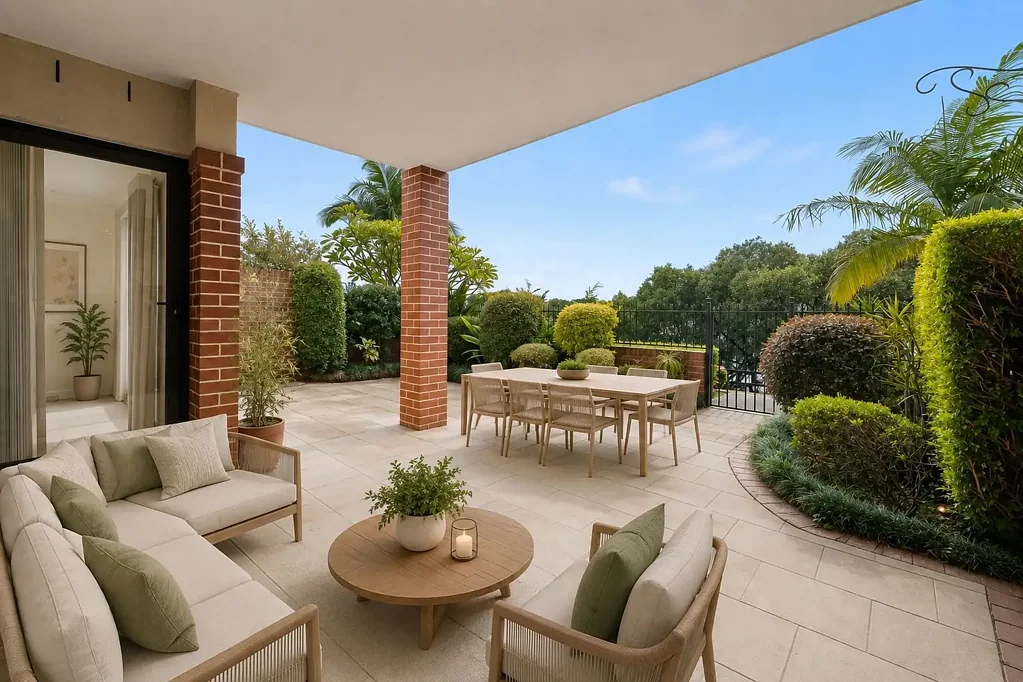 Resort Style Living with Two Spacious and Private Courtyards