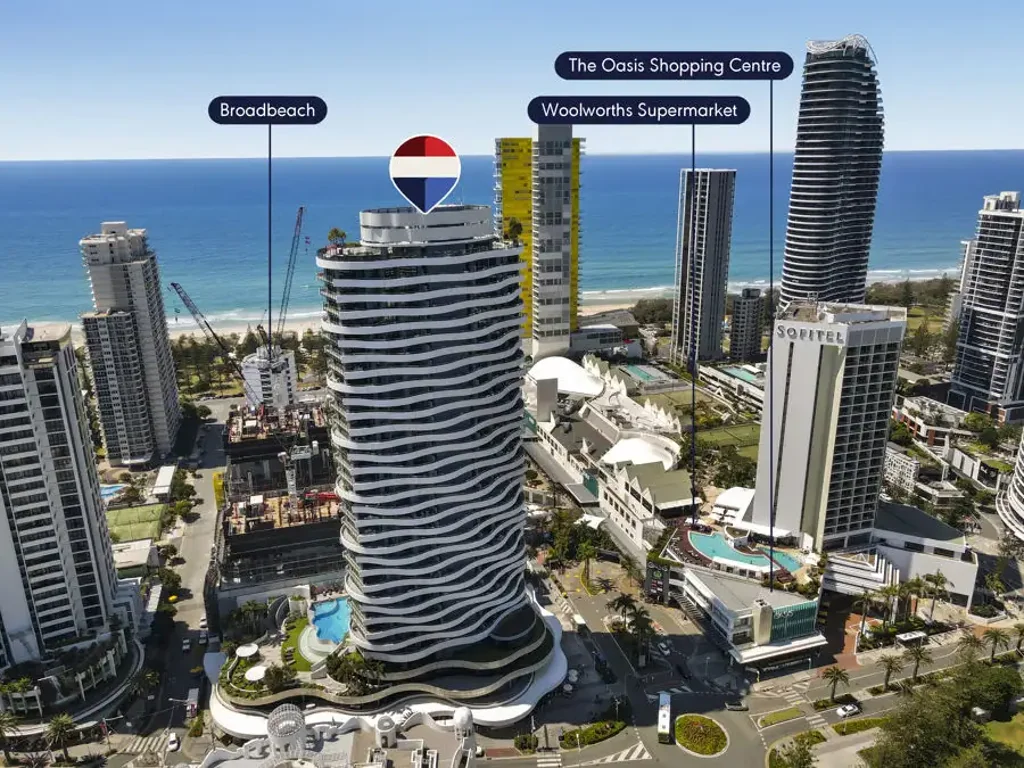 Broadbeach 1બેડરૂમ ENTRY LEVEL BUYING IN THE WAVE