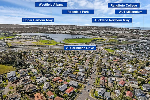 29 Caribbean Drive, Unsworth Heights, North Shore City