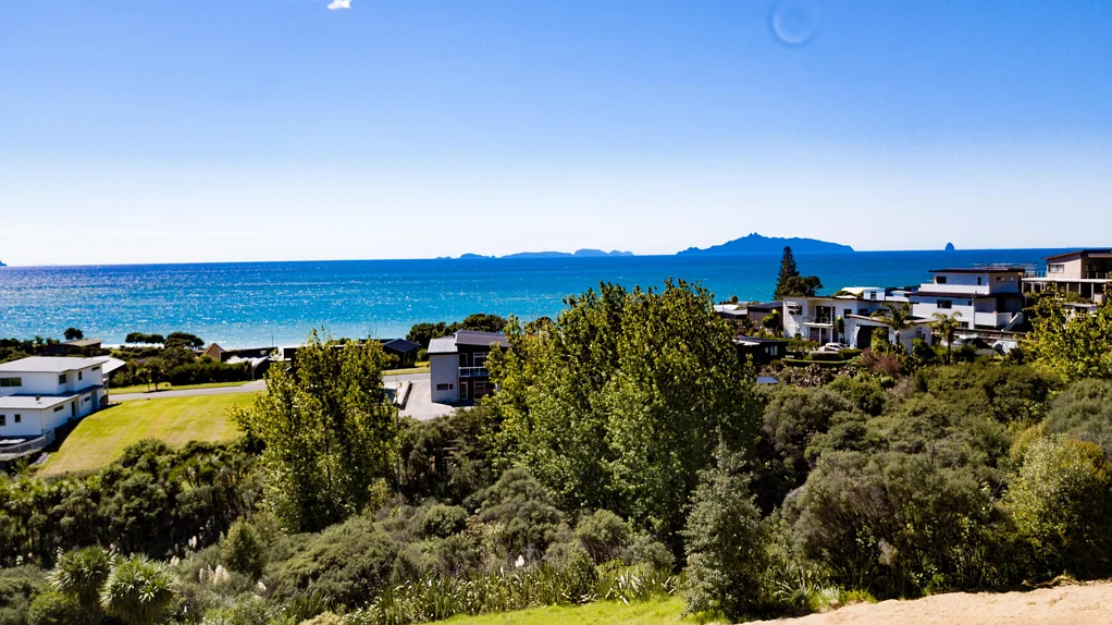 Langs Beach Panoramic Perfection Above Lang's Beach