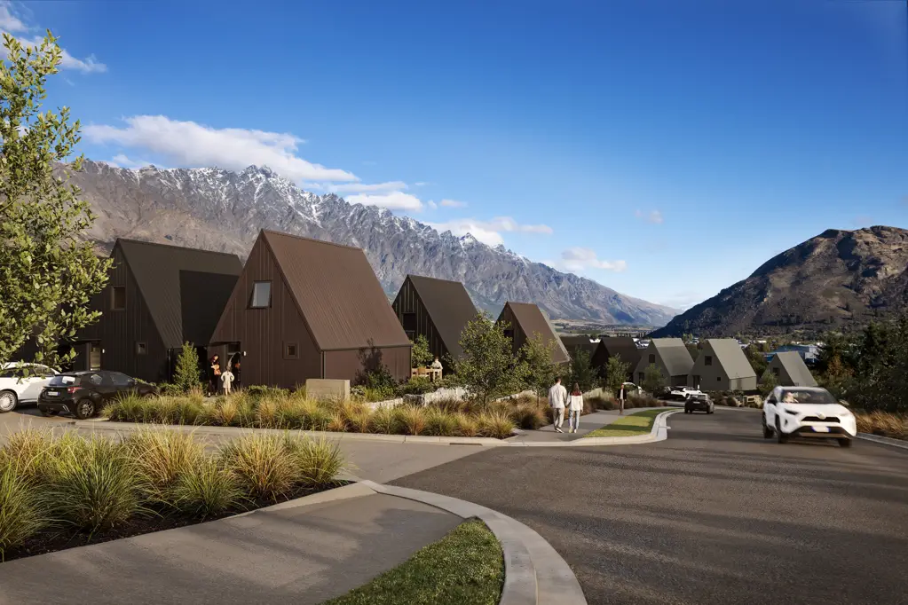 Frankton 1部屋 The Crest Chalets