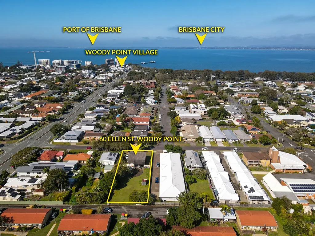 Woody Point 3 Bedroom 1,214 sqm development opportunity by the bay