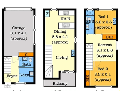 14/11 Troward Harvey Way, Craigieburn, North Melbourne, 2 રૂમ, 1 બાથરૂમ, Townhouse