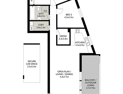 17/20-22 Princes Highway, Wolli Creek, South Western Suburbs, 2 ਕਮਰੇ, 2 ਬਾਥਰੂਮ, Apartment