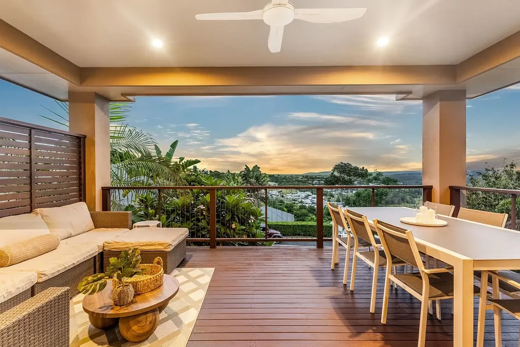 Lennox Head 4chambre Private Split-Level Home with Sunset Views over Lennox Head