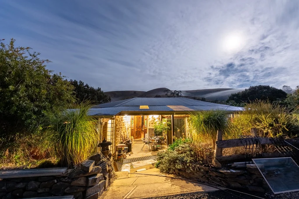 Bull Creek  Lifestyle Property nature built home on 20 "fruit filled" acres