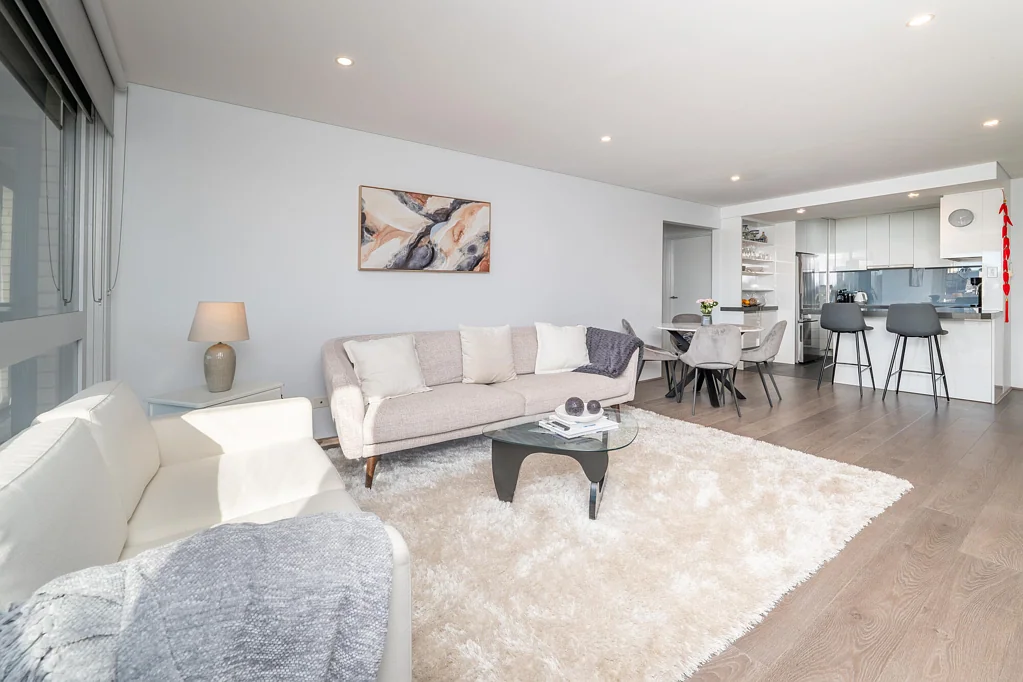 Spacious Two Bedroom Apartment with Water Views - North Facing