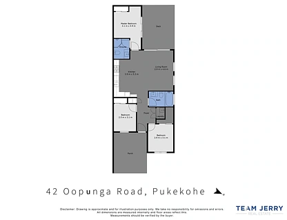 42 Oopunga Road, Pukekohe, Franklin, 3 ਕਮਰੇ, 2 ਬਾਥਰੂਮ, House