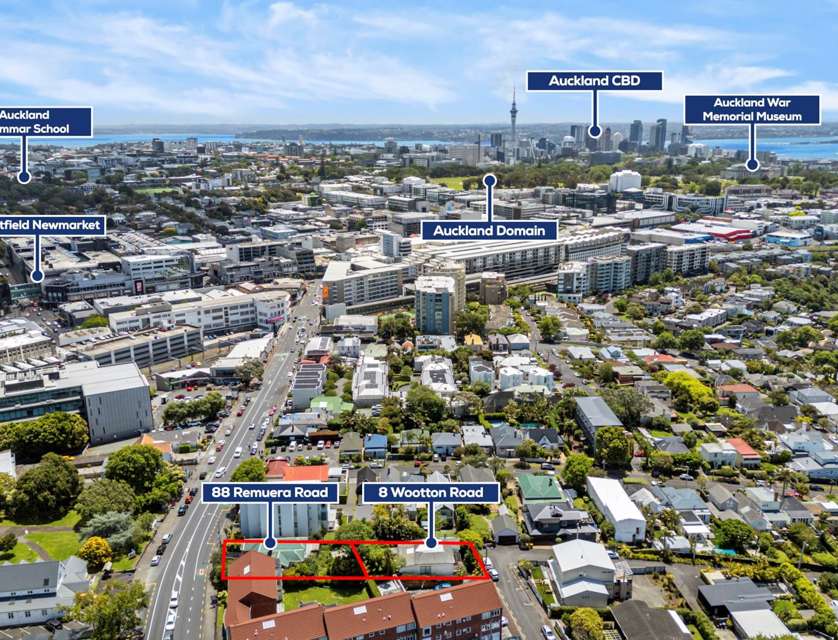 88 Remuera & 8 Wootton Road, Remuera, Auckland City, Auckland, 7部屋, 3バスルーム, House