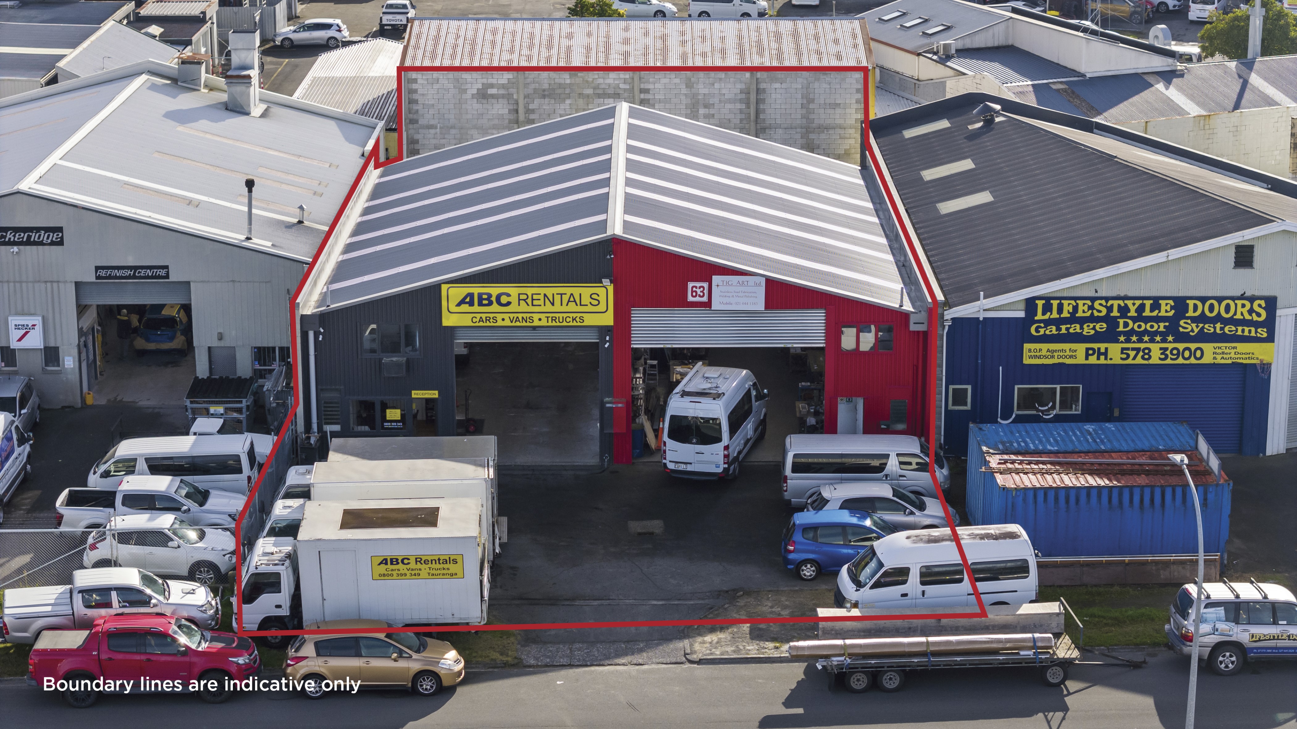 63 Birch Avenue, Judea, Tauranga, 0 રૂમ, 0 બાથરૂમ, Industrial Buildings