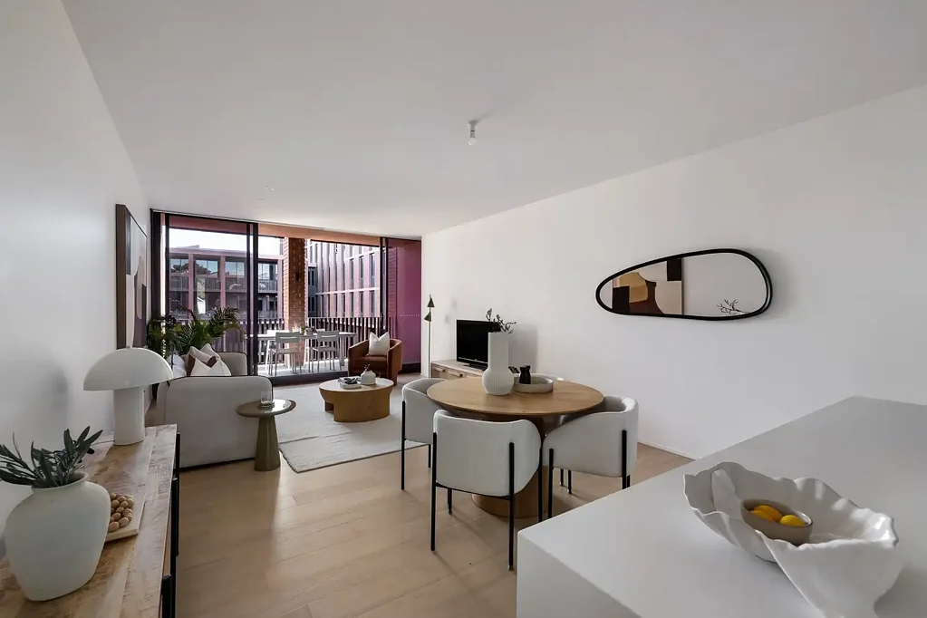 Dulwich Hill 2房 2018年新筑 107㎡精装 2卧带套 西北向阳台 步行轻轨商圈 Sophisticated two-bedder in 'Arlington Grove'