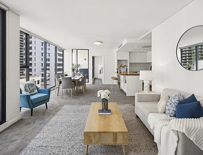 808/38 Atchison Street, St Leonards, Lower North Shore, 3 habitaciones, 2 baños, Apartment