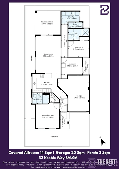 52 Keeble Way, Balga, WA 6061, 3房, 2浴, House