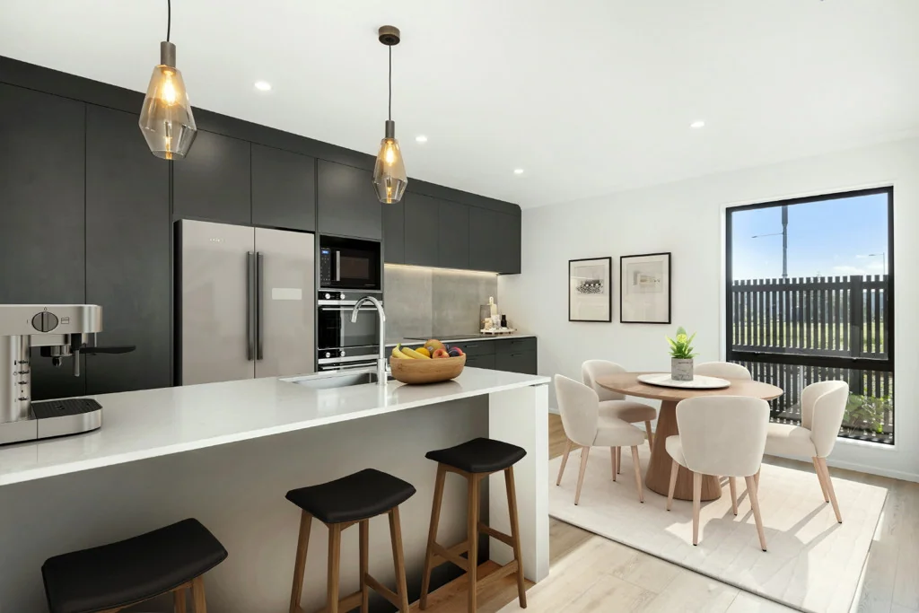 Hobsonville 3 Slaapkamer Modern Coastal Style 3 Bedroom Terrace Home