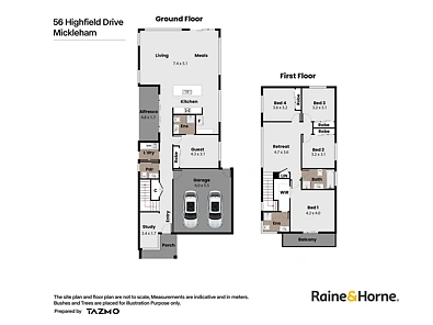 Plano ng Bahay - 56 Highfield Drive, Mickleham, VIC 3064