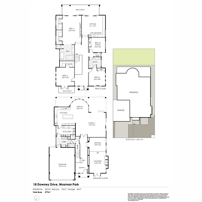 18 Downey Drive, Mosman Park, WA 6012, 4房, 3浴, House