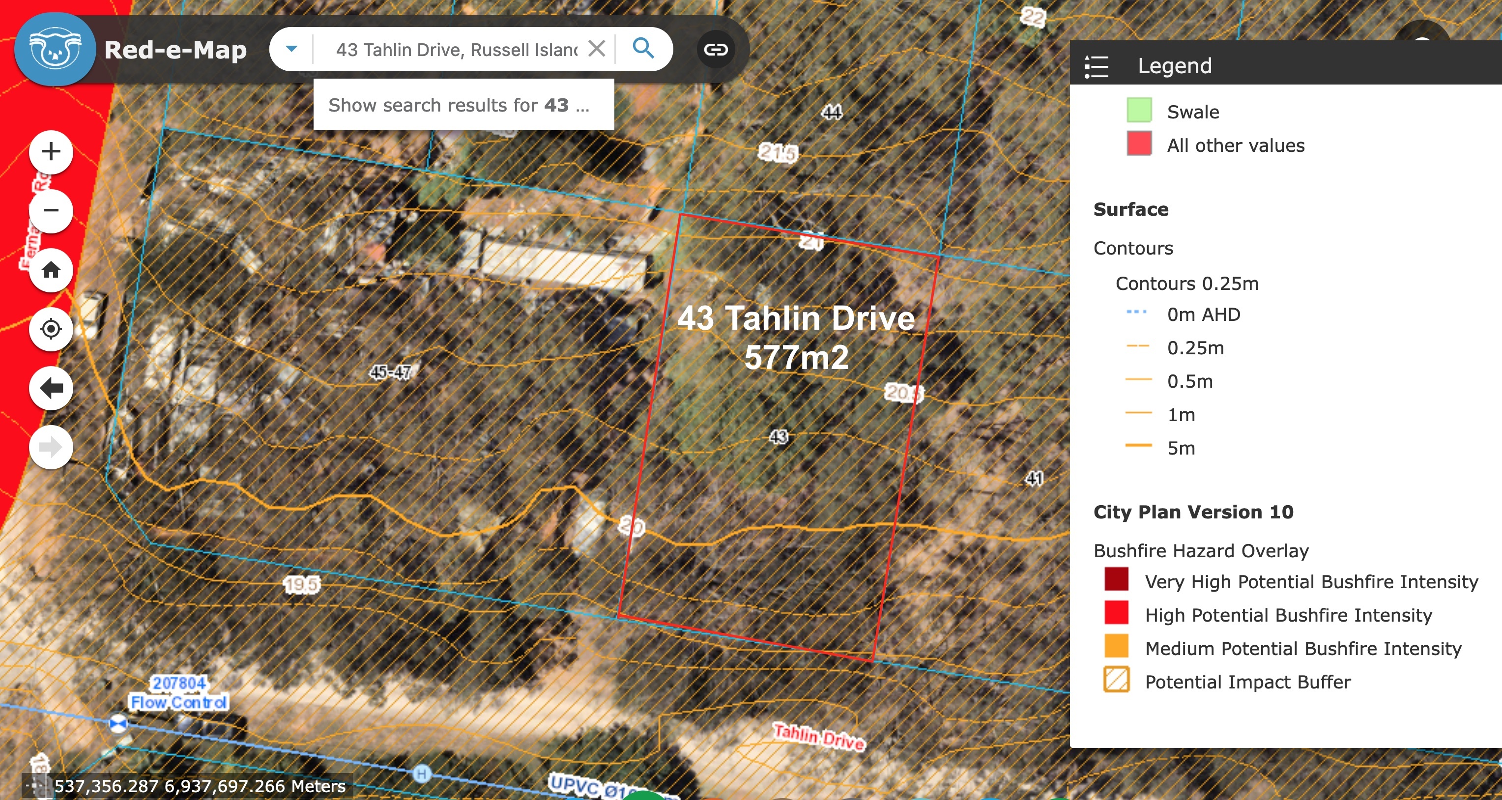 43 TAHLIN DR, RUSSELL ISLAND QLD 4184, 0 habitaciones, 0 baños, Section