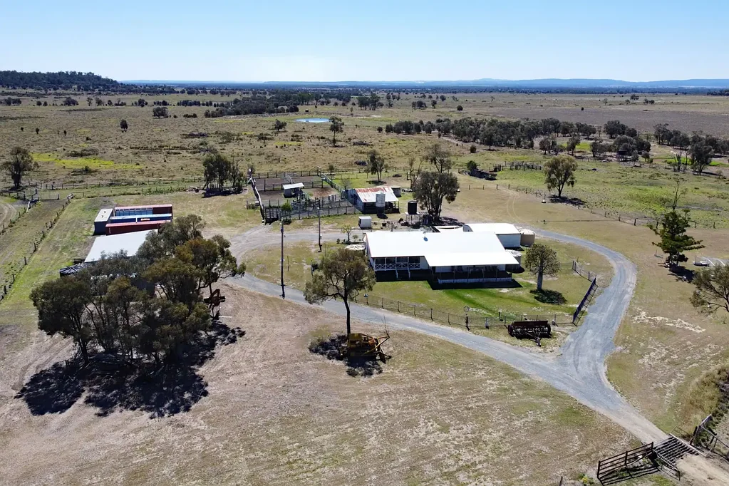 Biloela Biloela District Bullock or Bull Depot "Basshire"